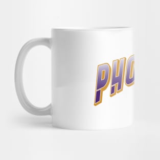 Retro Phoenix Number 35 Mug